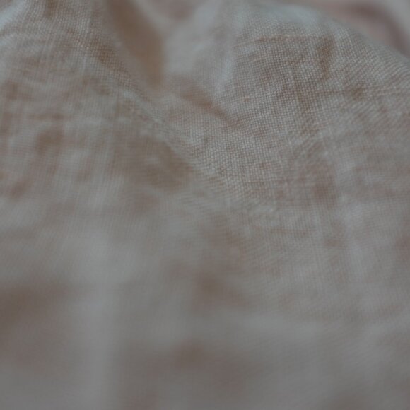 Rafaella Blush Pink 100% Linen Drawstring Palazzo Pants Size 3XL - Picture 8 of 9